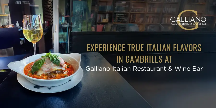 Authentic Italian cuisine at Galliano Italian Restaurant in Gambrills