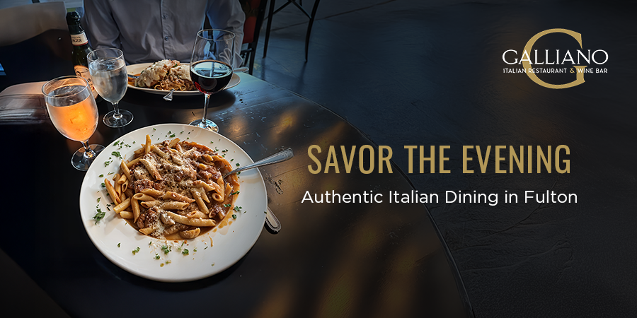 Al fresco Italian dining at Galliano in Fulton