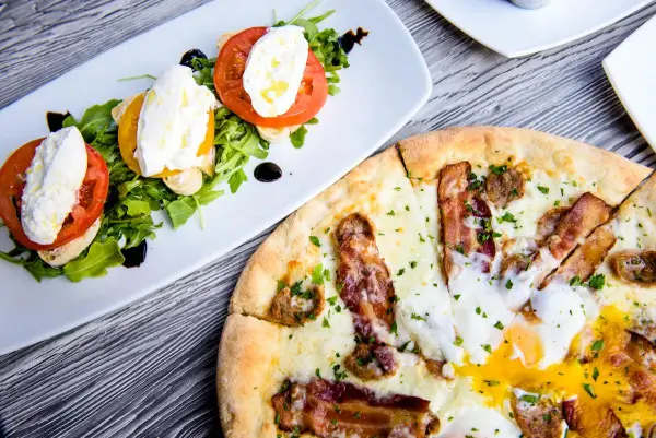 Artisan Italian pizza served at Galliano Italian Restaurant & Wine Bar in Gambrills