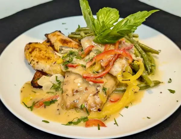Classic Italian entrée dish at Galliano Italian Restaurant & Wine Bar
