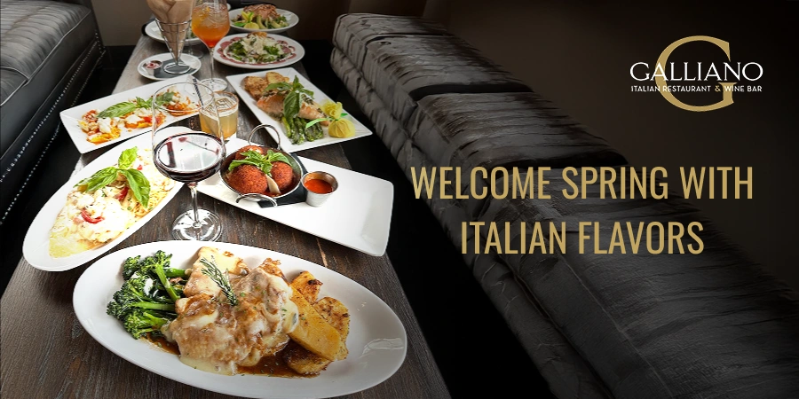 Welcome Spring with Italian Flavors