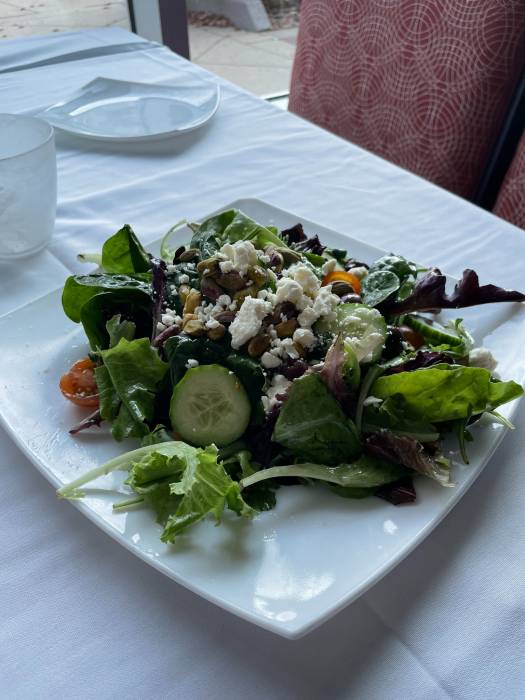 Fresh Arugula Salad at Galliano Italian Restaurant Maple Lawn