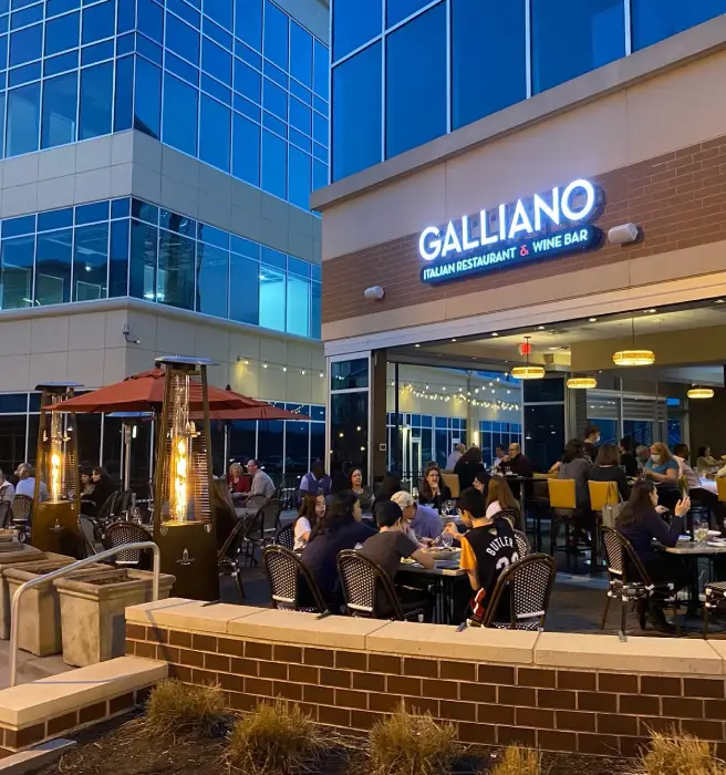 Romantic dining ambiance for Mother's Day at Galliano Italian Restaurant Maple Lawn 